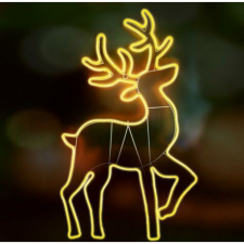 Somogyi NEON 4 LED-es neon light figura, szarvas (NEON 4) karácsonyi dekoráció