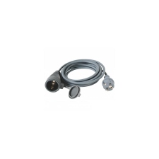 Somogyi NV 7-30/GY 30 méter 3x1,5mm IP44 szürke gumikábeles hosszabbító kábel és adapter