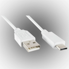 Somogyi USBC 1 USB-C Töltőkábel - Fehér (USBC 1) kábel és adapter