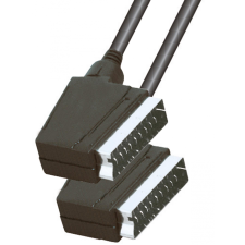 Somogyi VC 3D Scart - Scart Videókábel 1.5m Fekete kábel és adapter