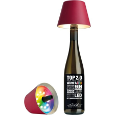 Sompex LED asztali palacklámpa, Sompex Top 2.0 14 cm, bordó konyhai eszköz