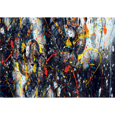  SONER mágneses radiátor takaró színes festék mintával 60x120 cm dekorburkolat