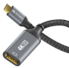sonero SPC-V110-002 0,1 M USB C-típus DisplayPort Fekete, Szürke