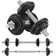 Songmics Állítható súlyzók és súlyzók teljes egészében acélból, 20kg kézisúlyzó