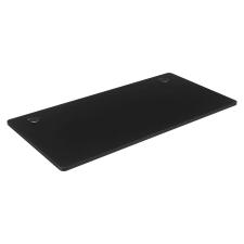Songmics Elektromos asztallap, lekerekített szélekkel, 140 cm, fekete bútor