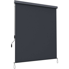 Songmics Függőleges Napellenző 160x250cm - fekete kerti bútor