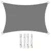 Songmics Napvitorla 2x3 m füstszürke