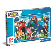  Sonic a sündisznó Crew 300 db-os puzzle Clementoni puzzle, kirakós