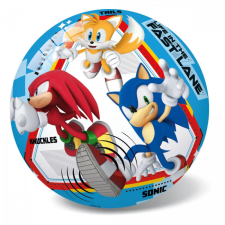  Sonic, a sündisznó gumilabda 14 cm játéklabda