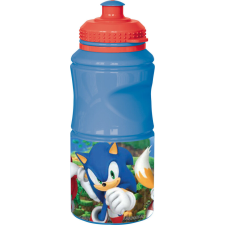 Sonic a sündisznó kulacs, sportpalack 380 ml kulacs, kulacstartó