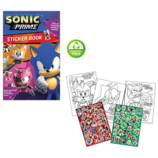 Sonic a sündisznó Prime színező + matrica szett matrica