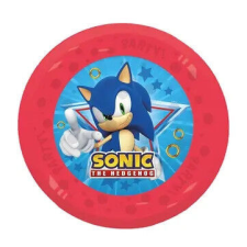Sonic a sündisznó Sega micro prémium műanyag lapostányér 21 cm babaétkészlet