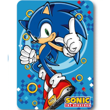 Sonic, a sündisznó Sonic a sündisznó Gold Ring polár takaró 100x140cm lakástextília