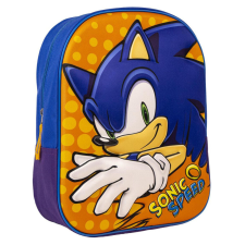Sonic a sündisznó Speed 3D hátizsák, táska 31 cm iskolatáska