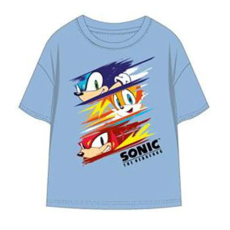 Sonic, a sündisznó Speed Rush Light Blue gyerek rövid póló, felső