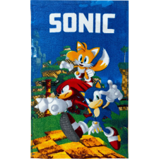 Sonic a sündisznó Speedy kéztörlő, arctörlő, törölköző 30x50 cm lakástextília