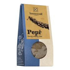 Sonnentor BIO Pepper Black Ground 50 g alapvető élelmiszer