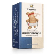Sonnentor - Ginger Energy, adagolt tea, BIO, 18 db  *CZ-BIO-002 tanúsítvány gyógytea