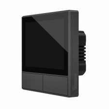 Sonoff NSPanel Wi-Fi + RF két gombos okos villanykapcsoló fekete (SON-KAP-NSP2) okos kiegészítő