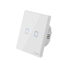 Sonoff TX T2 EU 2C Wi-Fi + RF kétgombos érintős kapcsoló fehér (SON-KAP-TXT22) okos kiegészítő