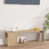  Sonoma tölgy színű szerelt fa TV-szekrény 100 x 24 x 32 cm