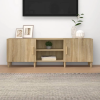  Sonoma tölgy színű szerelt fa TV-szekrény 150 x 30 x 50 cm