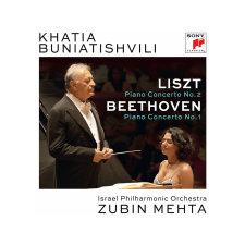 Sony Classical Khatia Buniatishvili, Zubin Mehta - Liszt: Piano Concerto No. 2, Beethoven: Piano Concerto No. 1 (Blu-ray) klasszikus