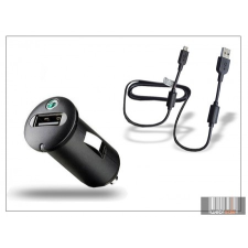 Sony Ericsson gyári USB szivargyújtós töltő adapter + micro USB adatkábel - 5V/1,2A - AN400+EC700 (csomagolás nélküli) mobiltelefon kellék