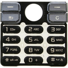 Sony Ericsson K510, Gombsor (billentyűzet), fekete mobiltelefon, tablet alkatrész