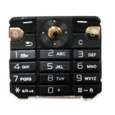 Sony Ericsson K530, Gombsor (billentyűzet), fekete mobiltelefon, tablet alkatrész