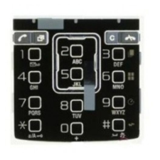 Sony Ericsson K850, Gombsor (billentyűzet), ezüst-fekete mobiltelefon, tablet alkatrész