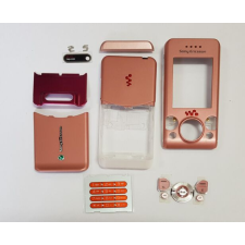 Sony Ericsson S500 komplett ház, Előlap, rózsaszín mobiltelefon, tablet alkatrész