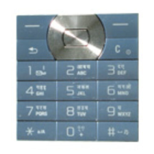 Sony Ericsson W350, Gombsor (billentyűzet), jégkék mobiltelefon, tablet alkatrész