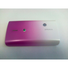 Sony Ericsson X8, Akkufedél, fehér-rózsaszín mobiltelefon, tablet alkatrész