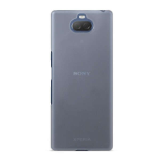 Sony Műanyag telefonvédő (gumírozott) ÁTLÁTSZÓ Sony Xperia 10 plus (L4213) tok és táska