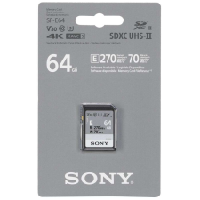 Sony SF-E64 64 GB SDXC UHS-II Class 10 memóriakártya