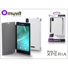 Sony Sony Xperia T3 (D5103) flipes tok - Made for Xperia Muvit Ultra Slim Folio - white tok és táska