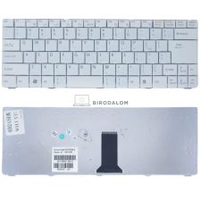 Sony VAIO VGN-NR gyári billentyűzet, fehér (UK kiosztás) laptop alkatrész