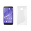 Sony Xperia E4G E2003, Szilikon tok, S-Case, átlátszó
