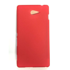 Sony Xperia M2 D2305 piros Szilikon tok tok és táska