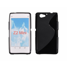 Sony Xperia Z2 Mini D6563, Szilikon tok, S-Case, fekete tok és táska