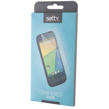  Sony Xperia Z3, Kijelzővédő fólia, ütésálló fólia, Tempered Glass (edzett üveg), Setty, Clear (39974) mobiltelefon kellék