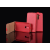 Sony Xperia Z4 piros szilikon keretes vékony flip tok