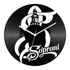  Soproni bakelit óra falióra