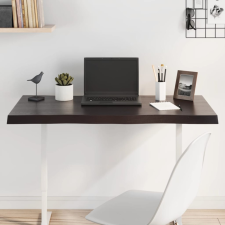  sötétbarna kezelt tömör asztallap 100x40x(2-4) cm bútor