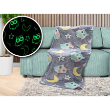  Sötétben világító gyermek takaró-Baglyos lakástextília