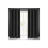  Sötétítő függöny félig matt szövetből Fekete 135x250 cm
