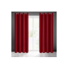  Sötétítő függöny félig matt szövetből Piros 135x250 cm