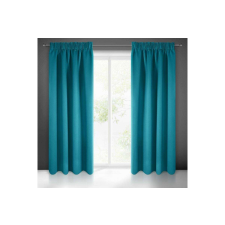  Sötétítő függöny félig matt szövetből Tengerkék 135x270 cm lakástextília