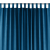  Sötétítő függöny MILANA szín indigókék stílus klasszikus pántok 10 cm zsenília 140x175 HOMEDE